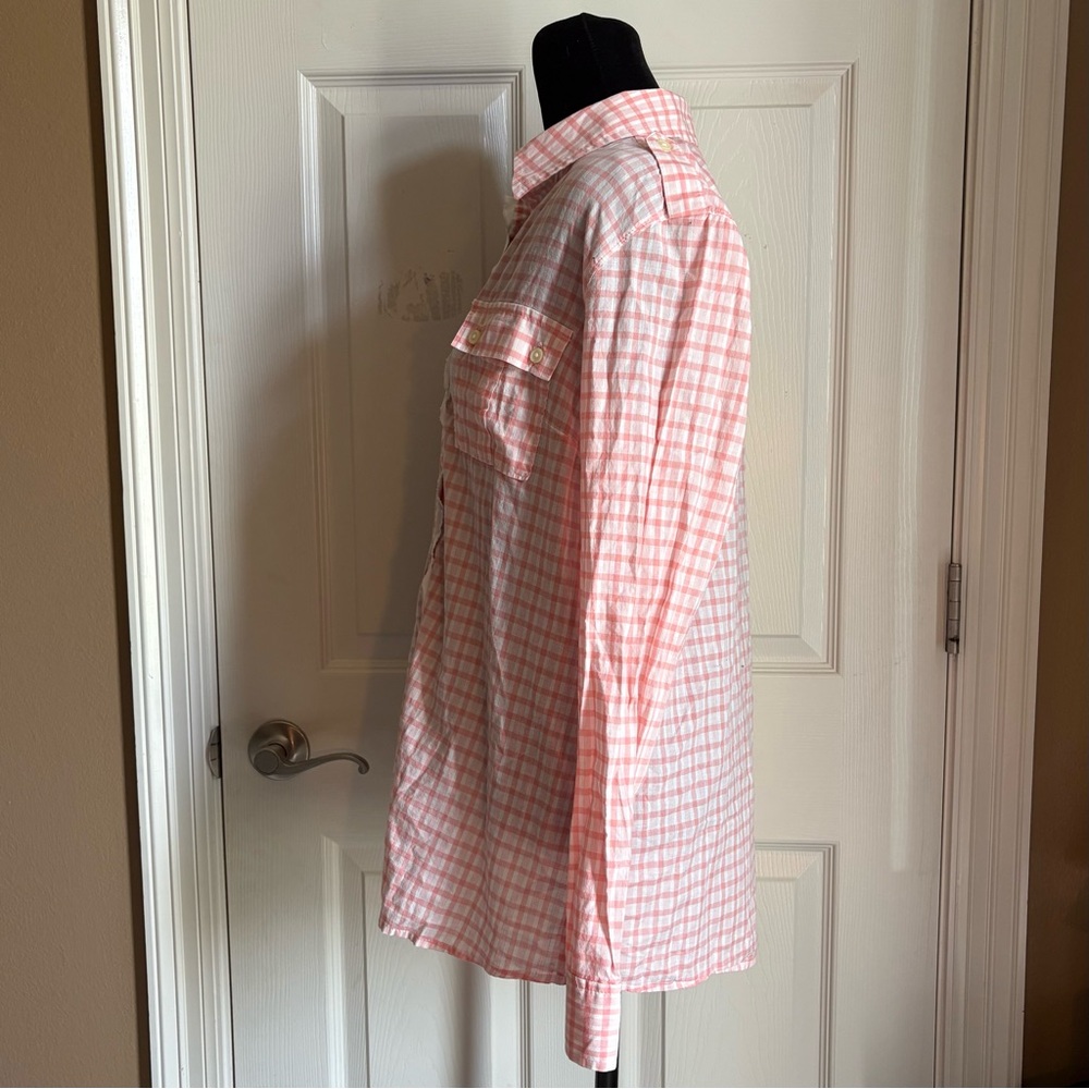 BANANA REPUBLIC Gingham Lightweight Shirt - Picture 7 of 15